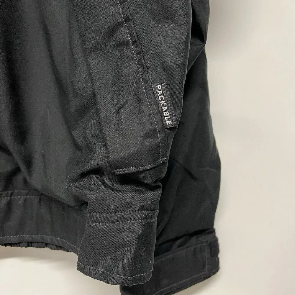Columbia Packable Nylon Full Zip Jacket  Made In USA XL